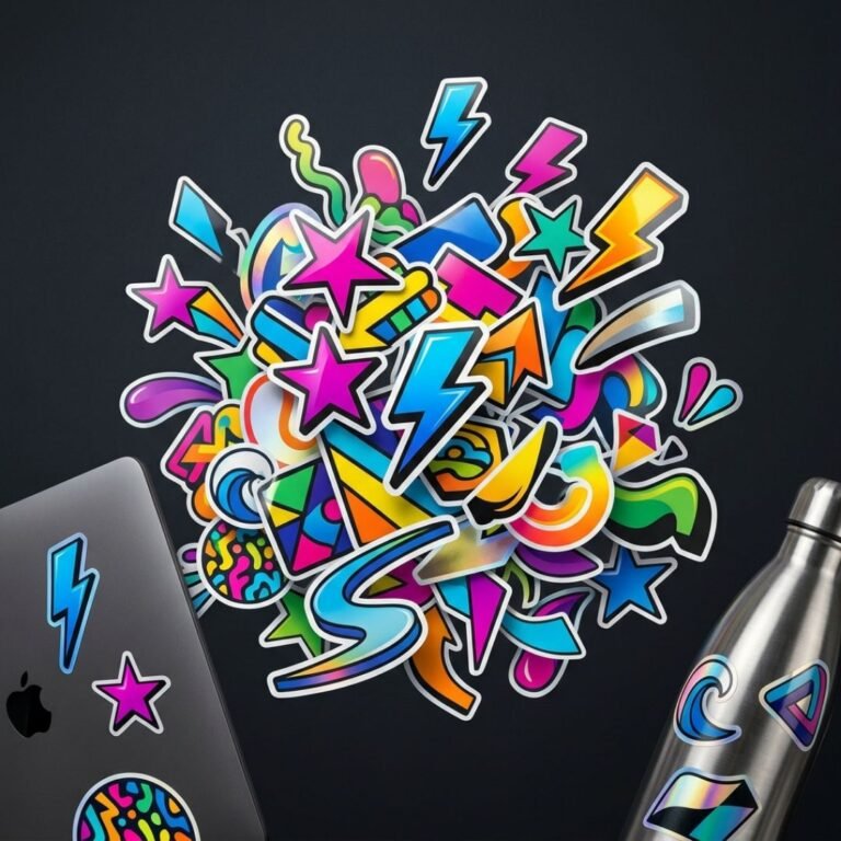 Custom Stickers and Decals: The Low-Cost Swag That Punches Way Above Its Price